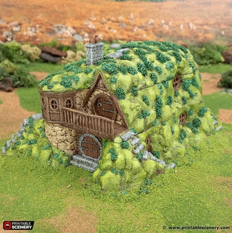 Hillock Homestead - Rise of the Halflings - Fantasy Building