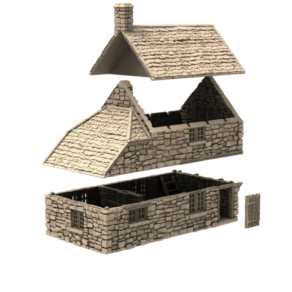 Hollyhock Cottage - Country & King - Fantasy Historical Building