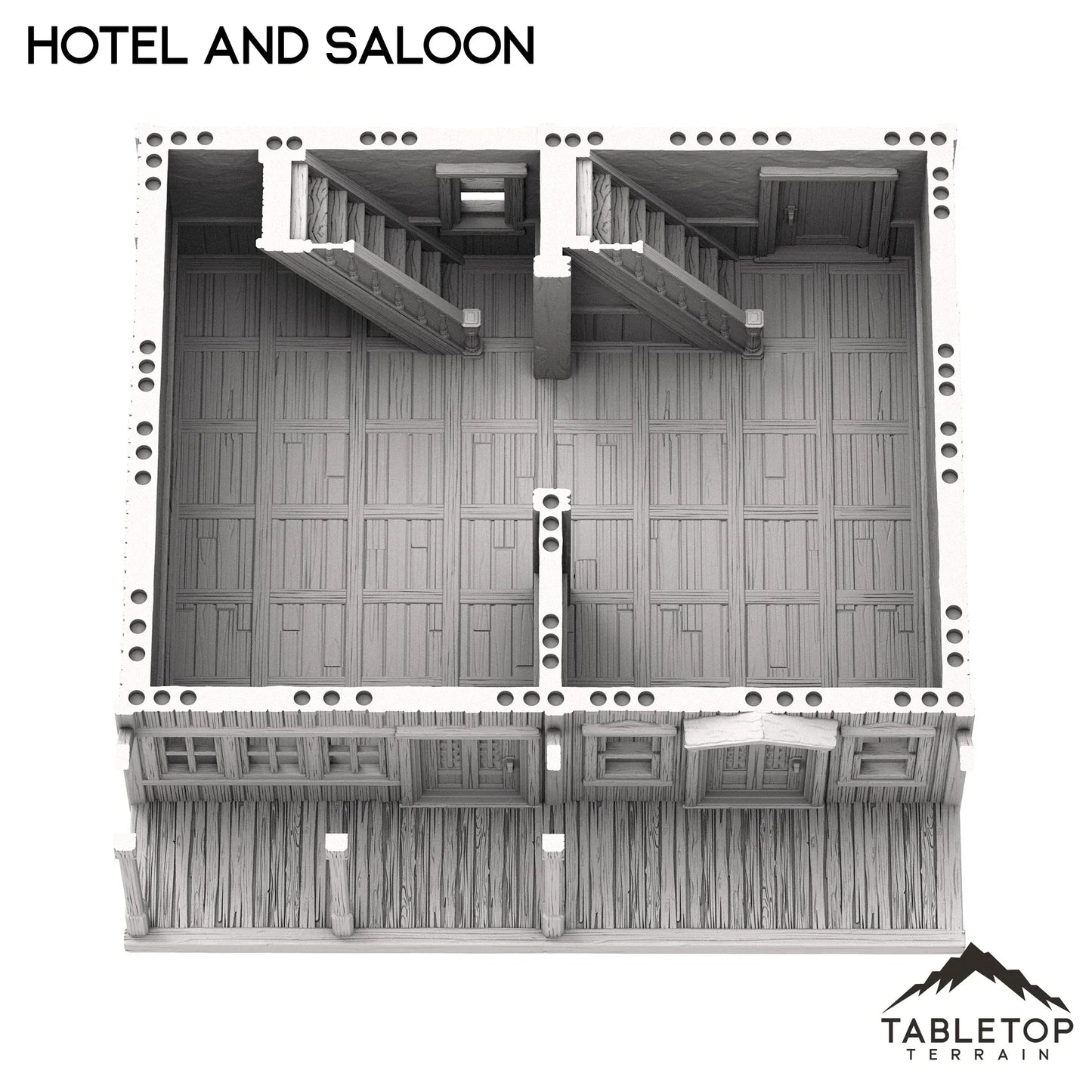 Hotel and Saloon - Old Wild Western Rush