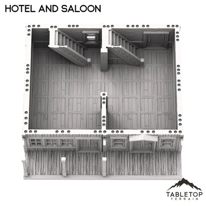 Hotel and Saloon - Old Wild Western Rush