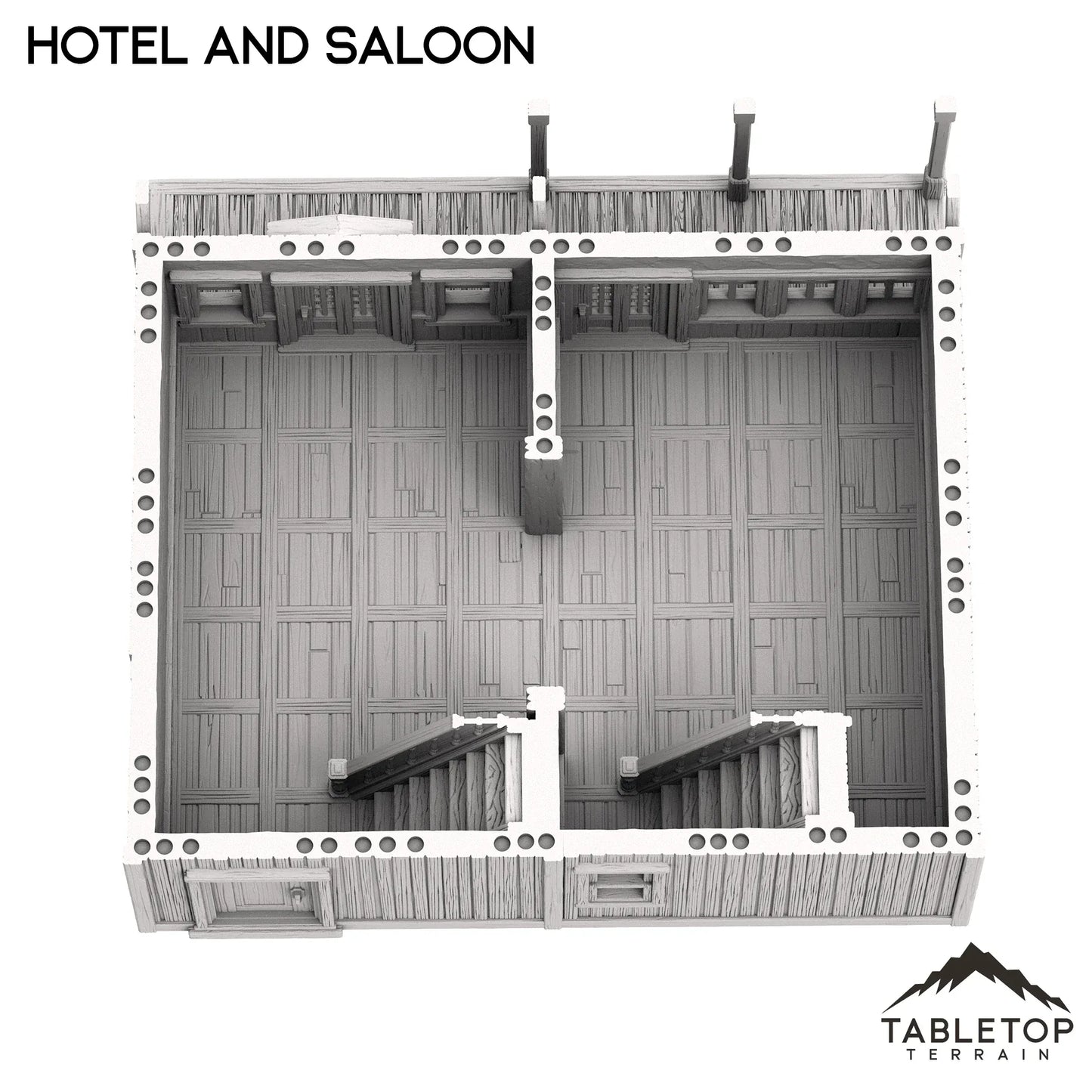 Hotel and Saloon - Old Wild Western Rush