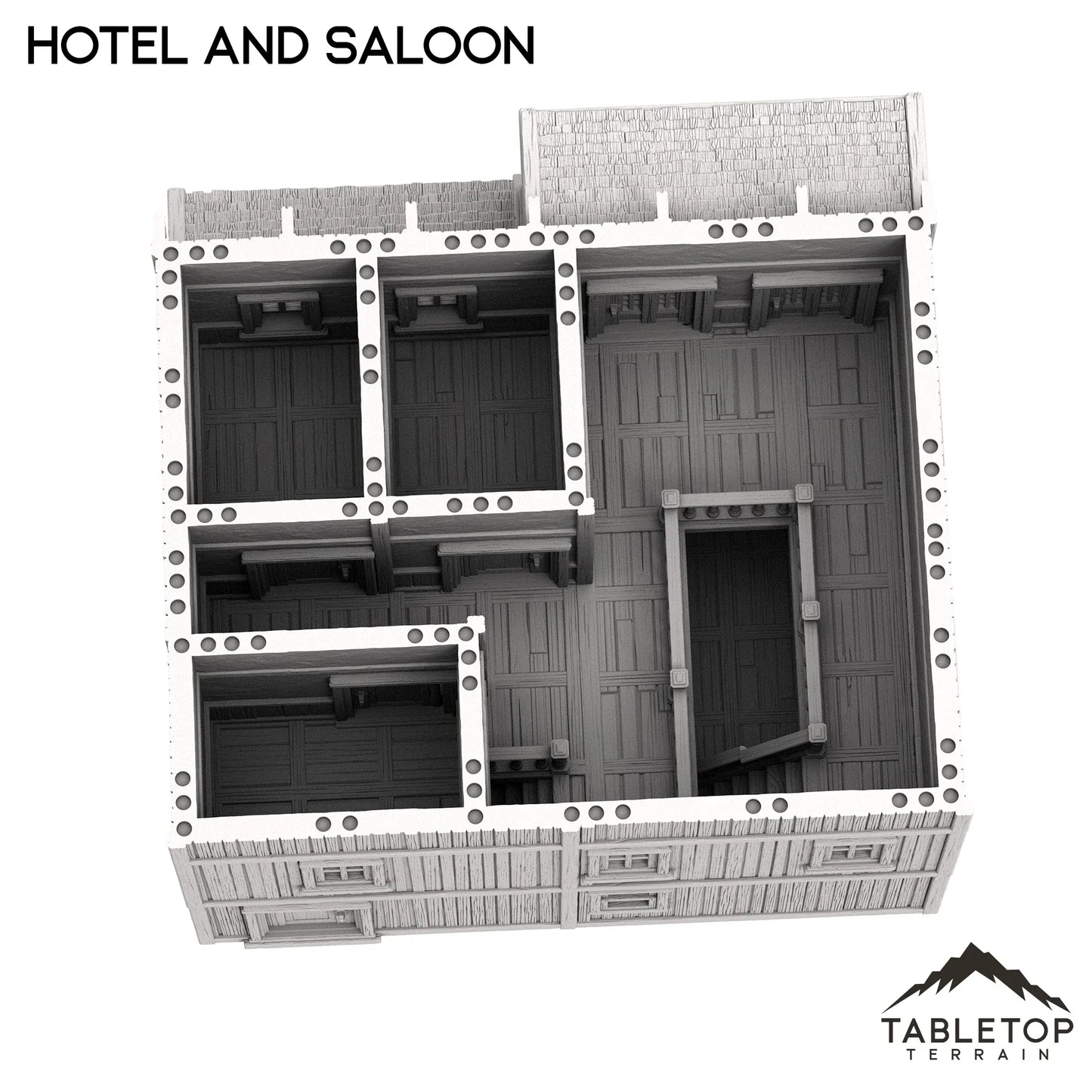 Hotel and Saloon - Old Wild Western Rush