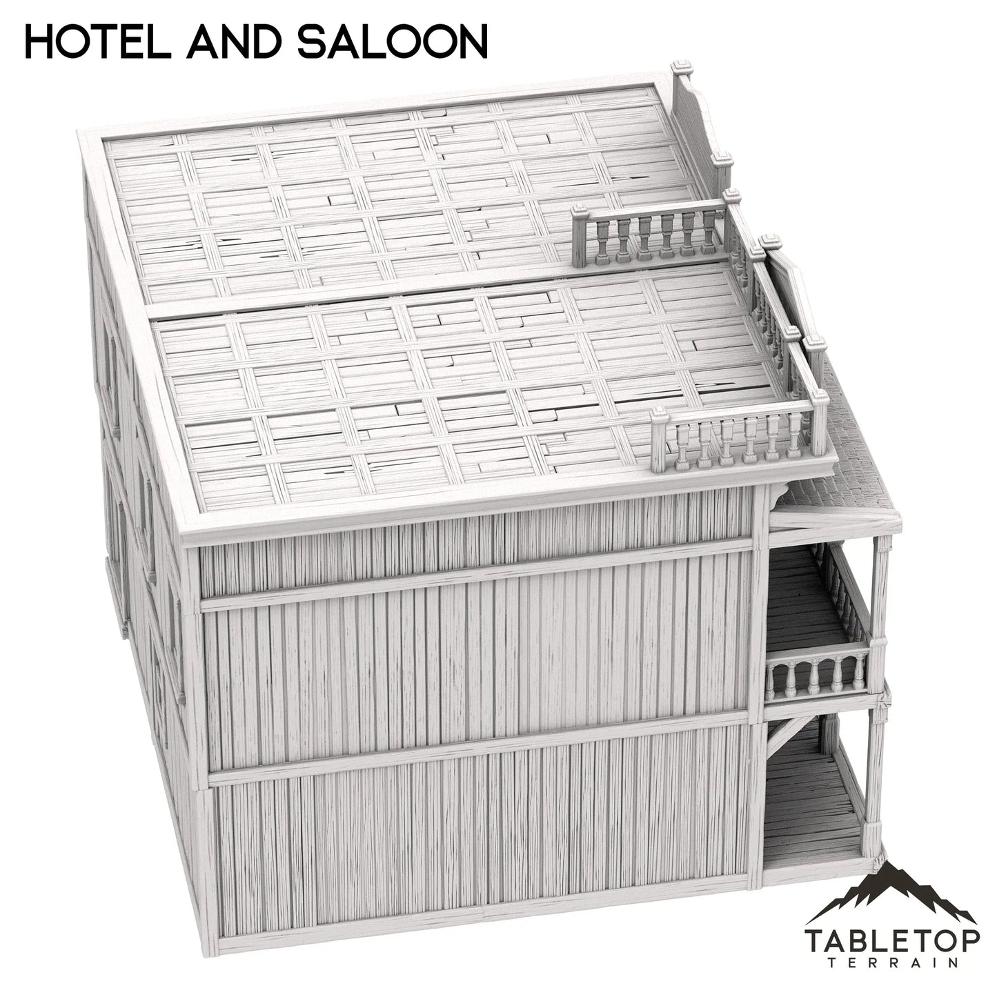 Hotel and Saloon - Old Wild Western Rush