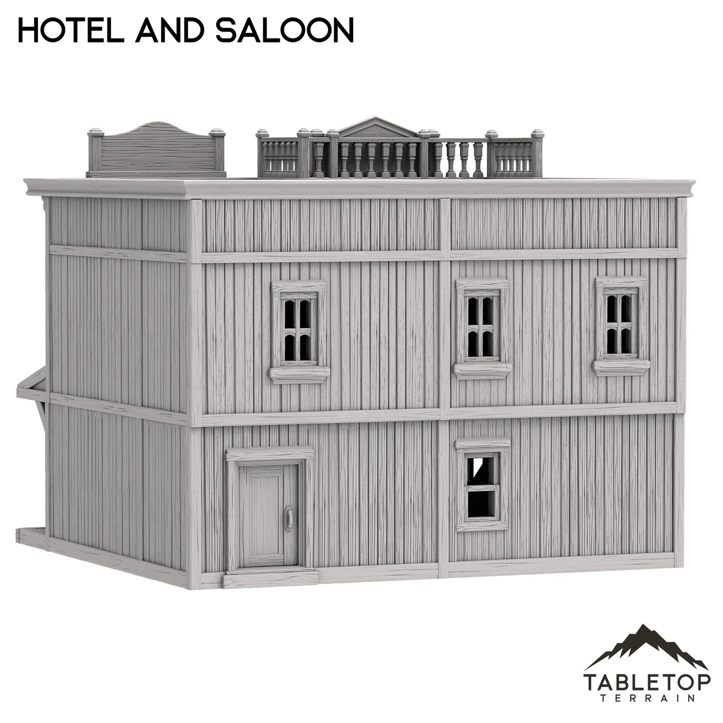Hotel and Saloon - Old Wild Western Rush