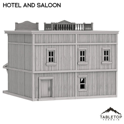 Hotel and Saloon - Old Wild Western Rush