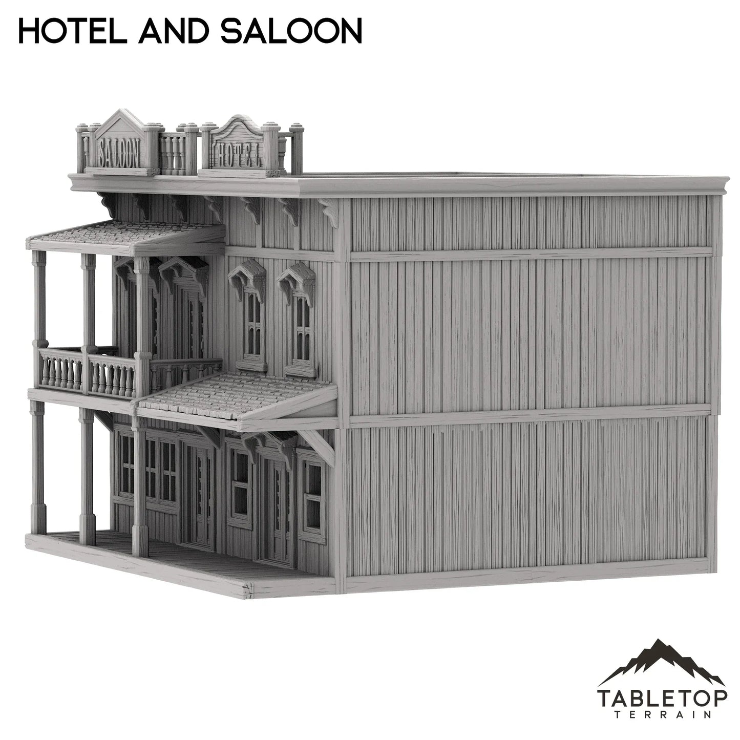 Hotel and Saloon - Old Wild Western Rush