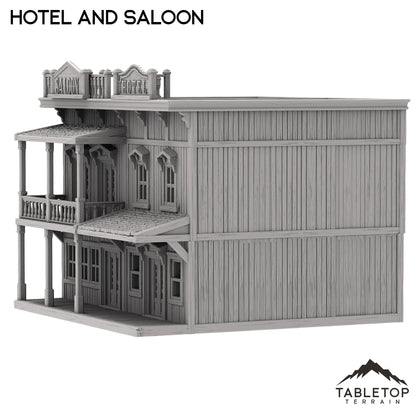 Hotel and Saloon - Old Wild Western Rush