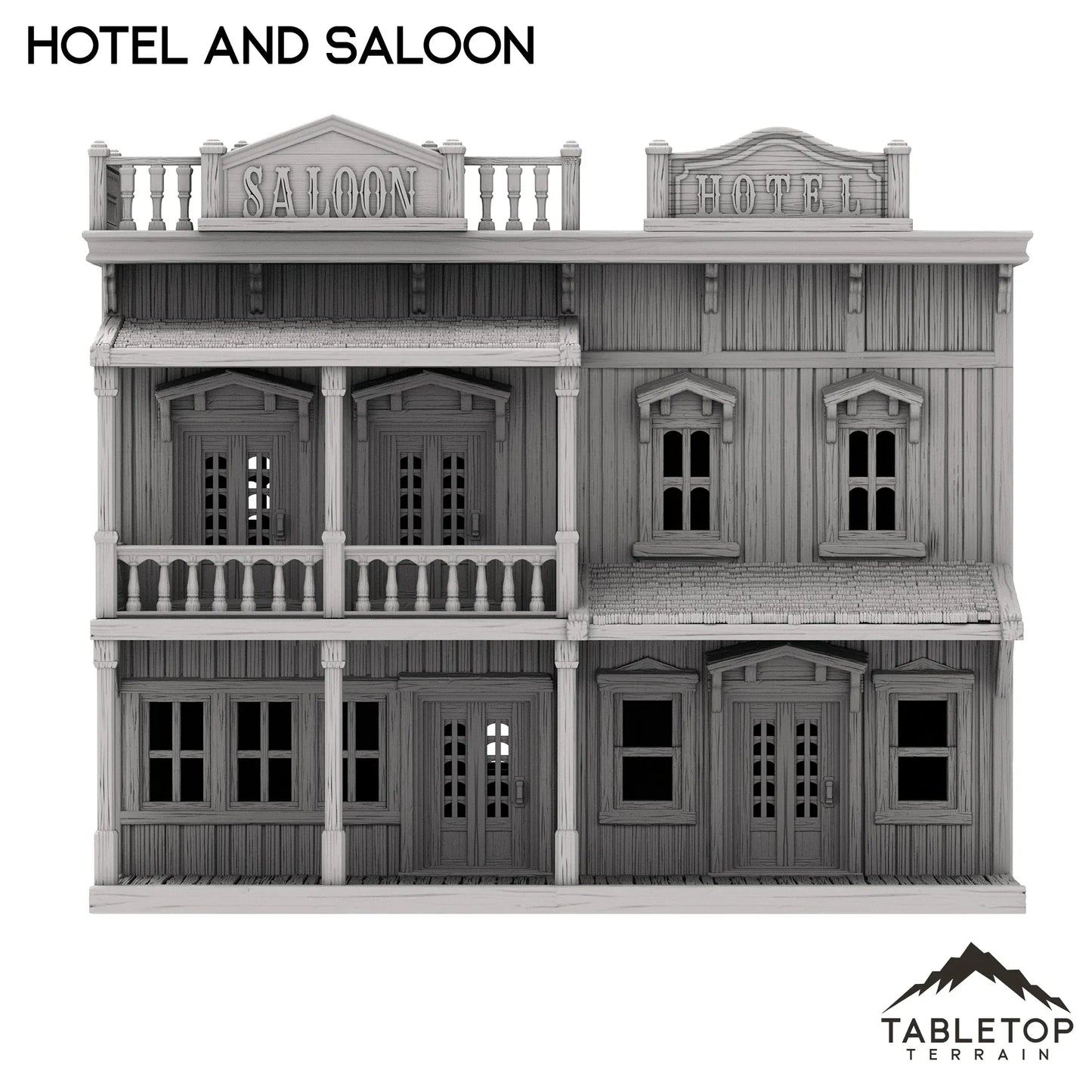 Hotel and Saloon - Old Wild Western Rush