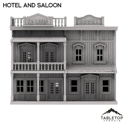 Hotel and Saloon - Old Wild Western Rush
