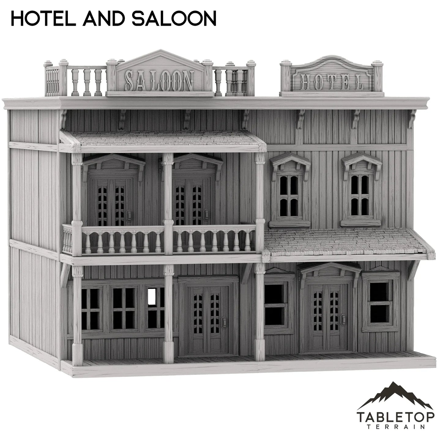 Hotel and Saloon - Old Wild Western Rush