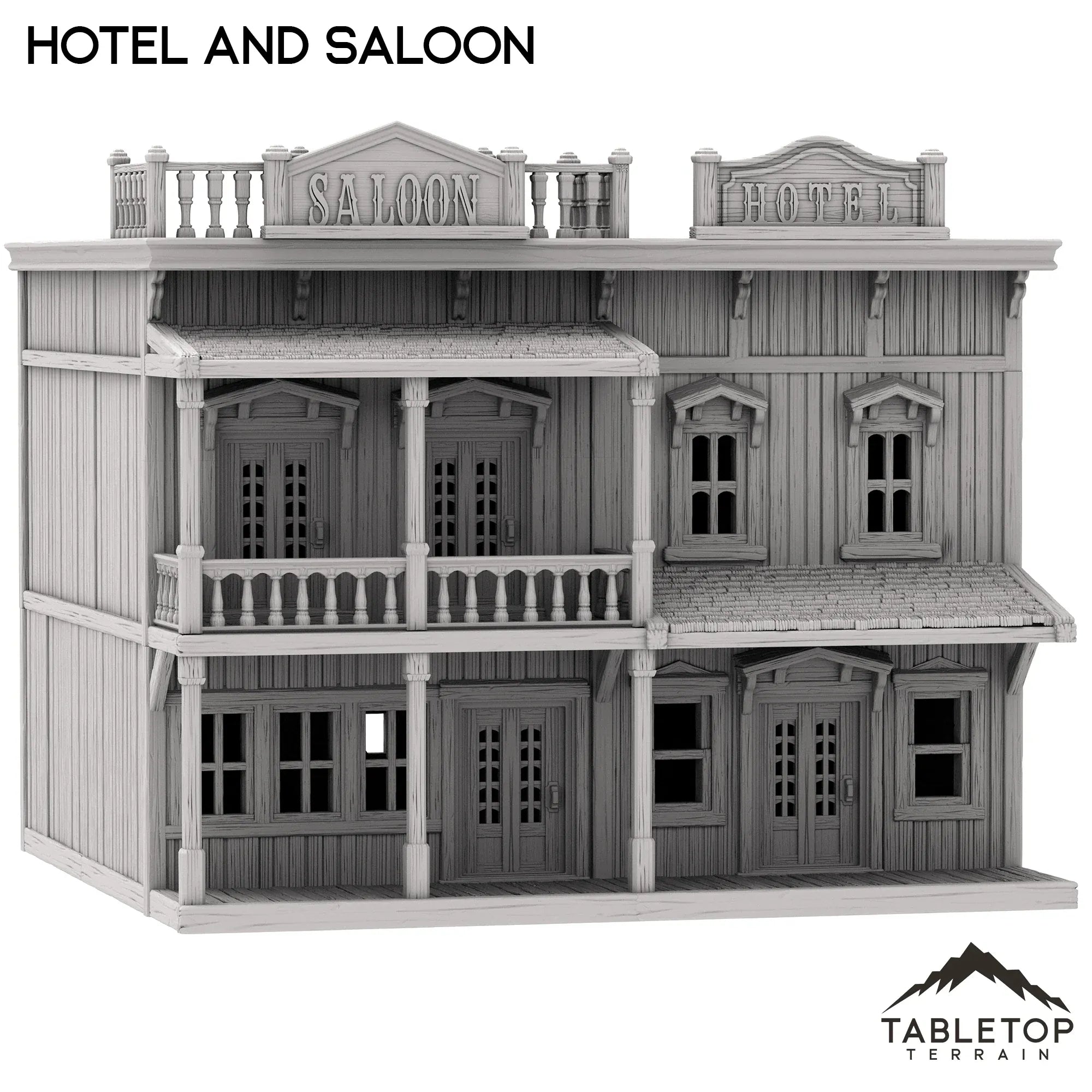 Hotel and Saloon - Old Wild Western Rush