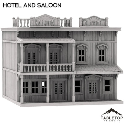 Hotel and Saloon - Old Wild Western Rush