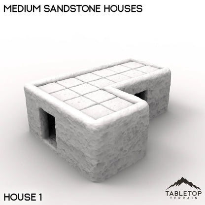 Medium Sandstone Houses