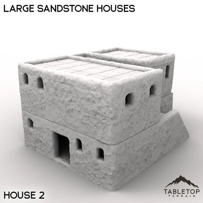 Large Sandstone Houses