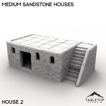 Medium Sandstone Houses