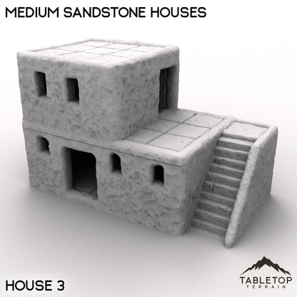 Medium Sandstone Houses