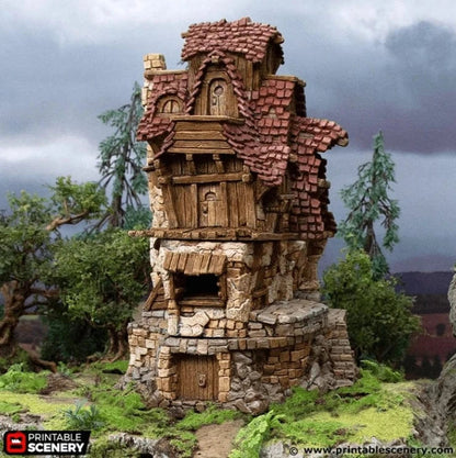 Hunter's Lodge - Hagglethorn Hollow - Fantasy Building