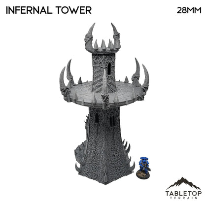 Infernal Tower - Fantasy Demon Building