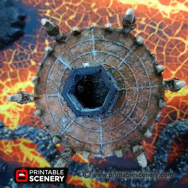 Infernal Tower - Fantasy Demon Building