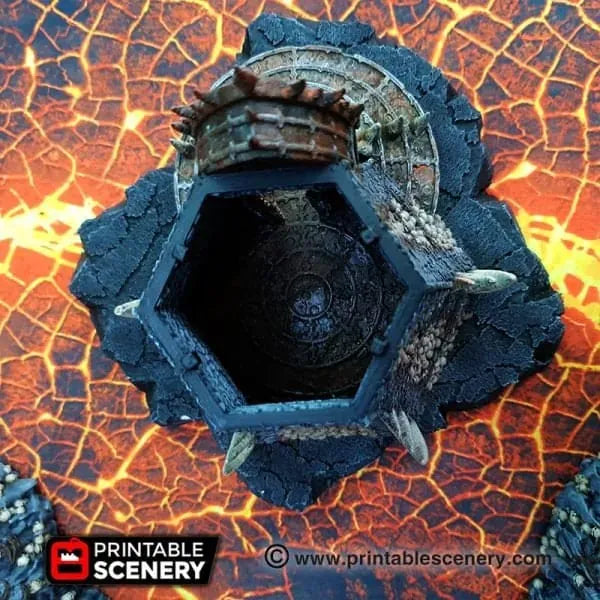 Infernal Tower - Fantasy Demon Building