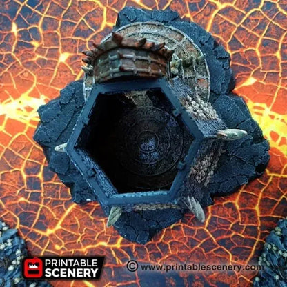 Infernal Tower - Fantasy Demon Building