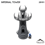 Infernal Tower - Fantasy Demon Building