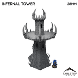 Infernal Tower - Fantasy Demon Building