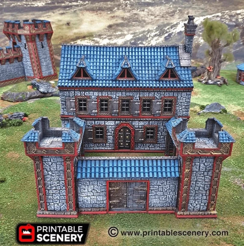 Ironhelm Barracks - Dwarven Fantasy Building