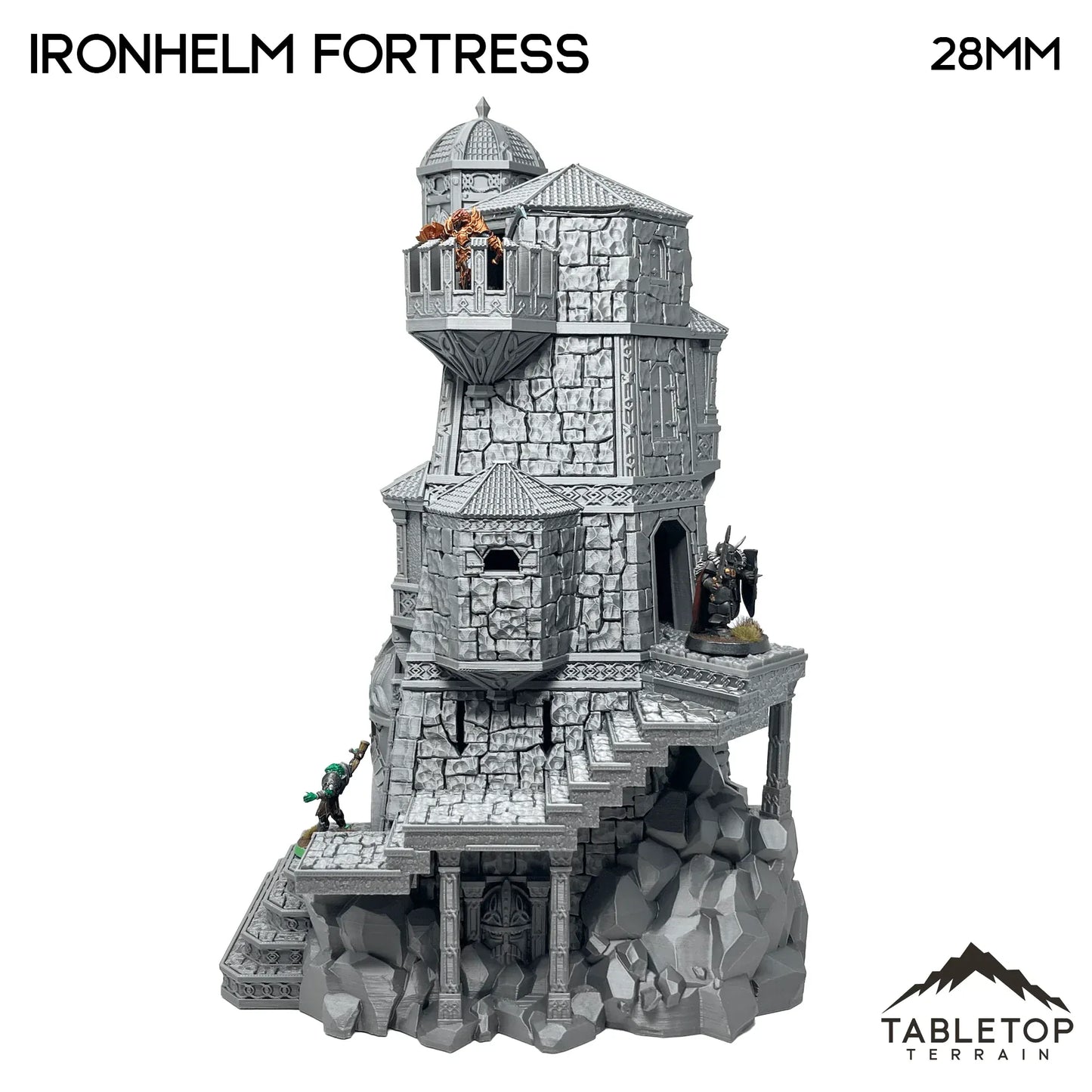 Ironhelm Fortress - Dwarven Fantasy Building