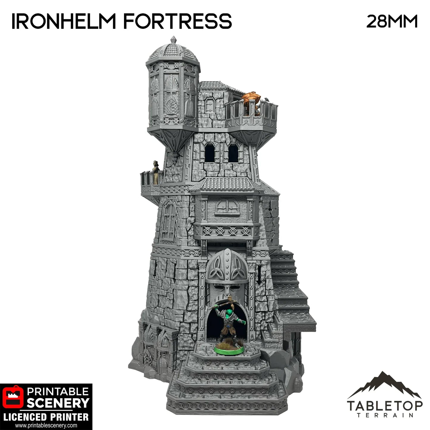Ironhelm Fortress - Dwarven Fantasy Building