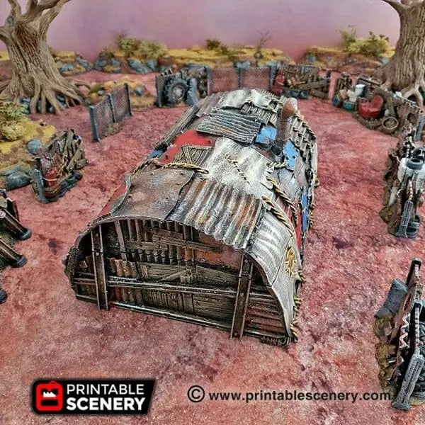 Isolation Bunker - Apocalyptic Building