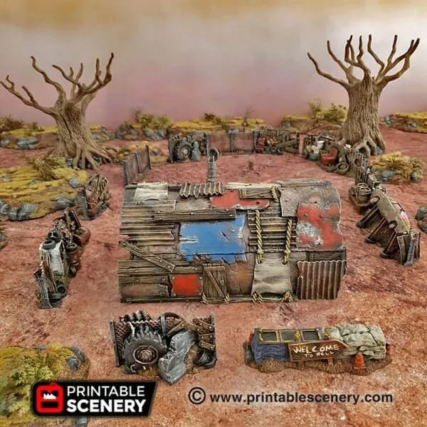 Isolation Bunker - Apocalyptic Building