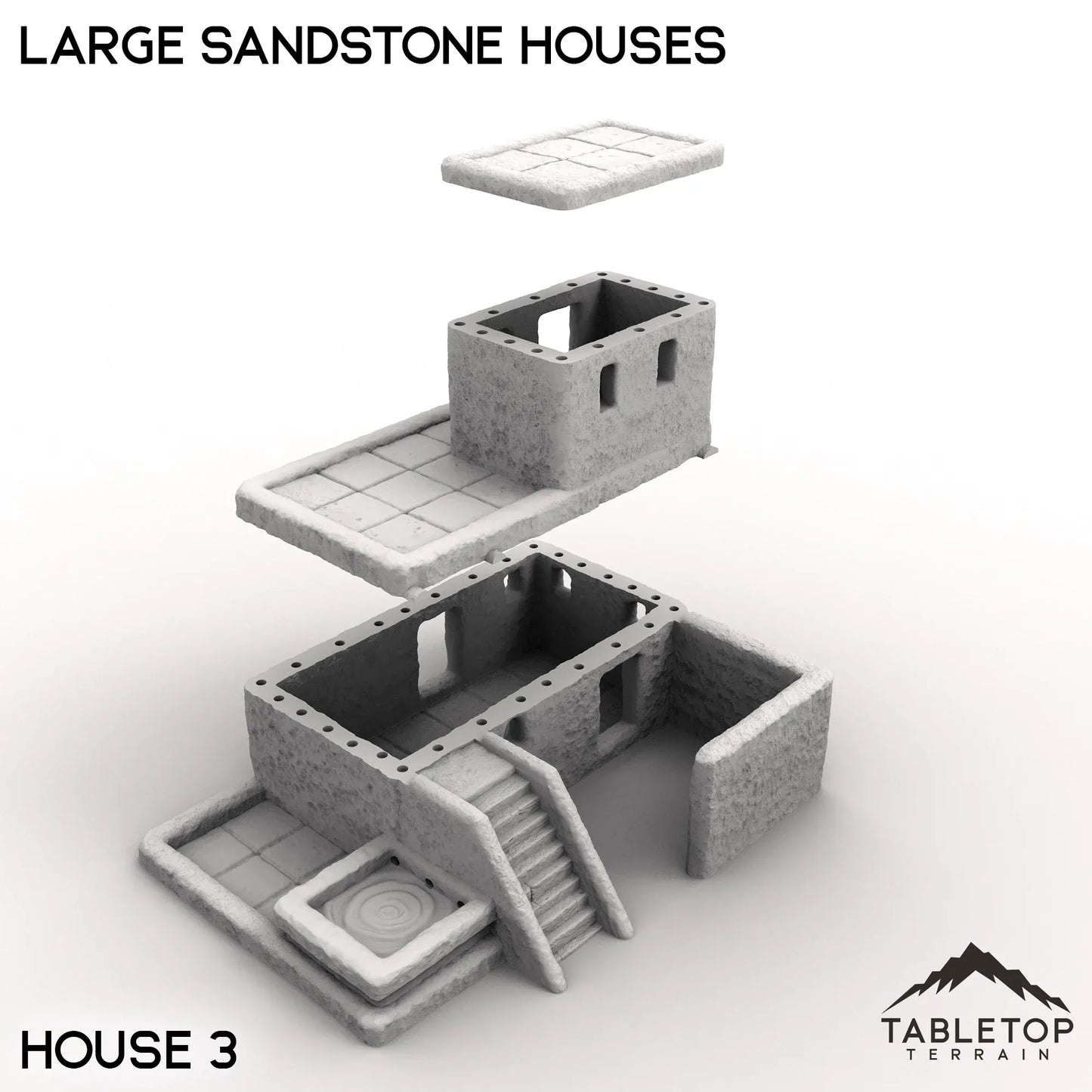 Large Sandstone Houses
