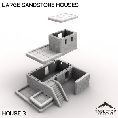 Large Sandstone Houses