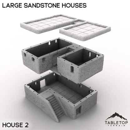 Large Sandstone Houses