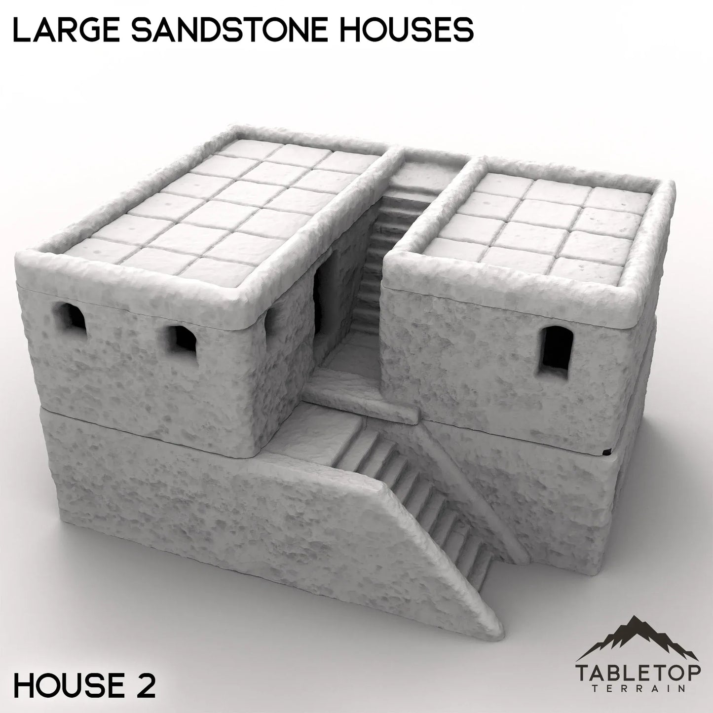 Large Sandstone Houses