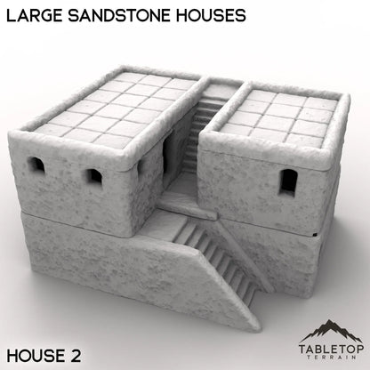 Large Sandstone Houses