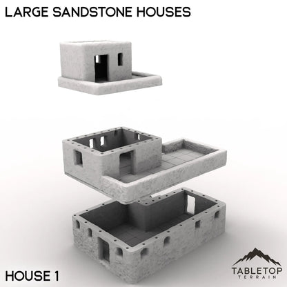 Large Sandstone Houses