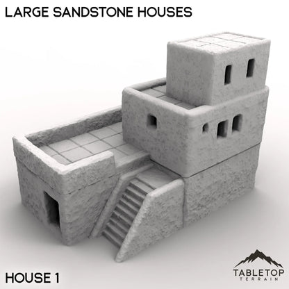 Large Sandstone Houses