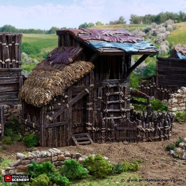 Large Shanty - Country & King - Fantasy Historical Building
