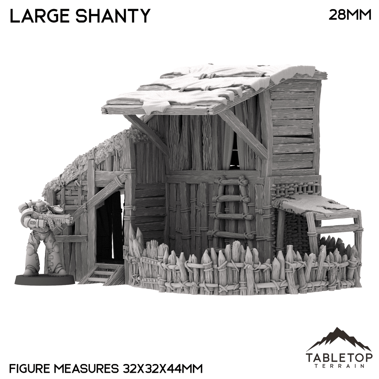 Large Shanty - Country & King - Fantasy Historical Building