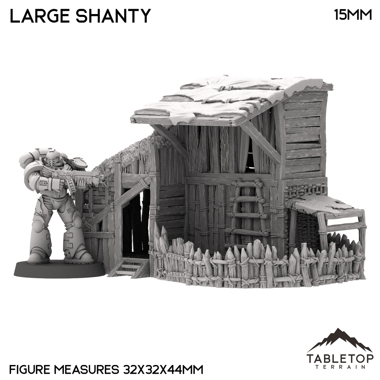 Large Shanty - Country & King - Fantasy Historical Building