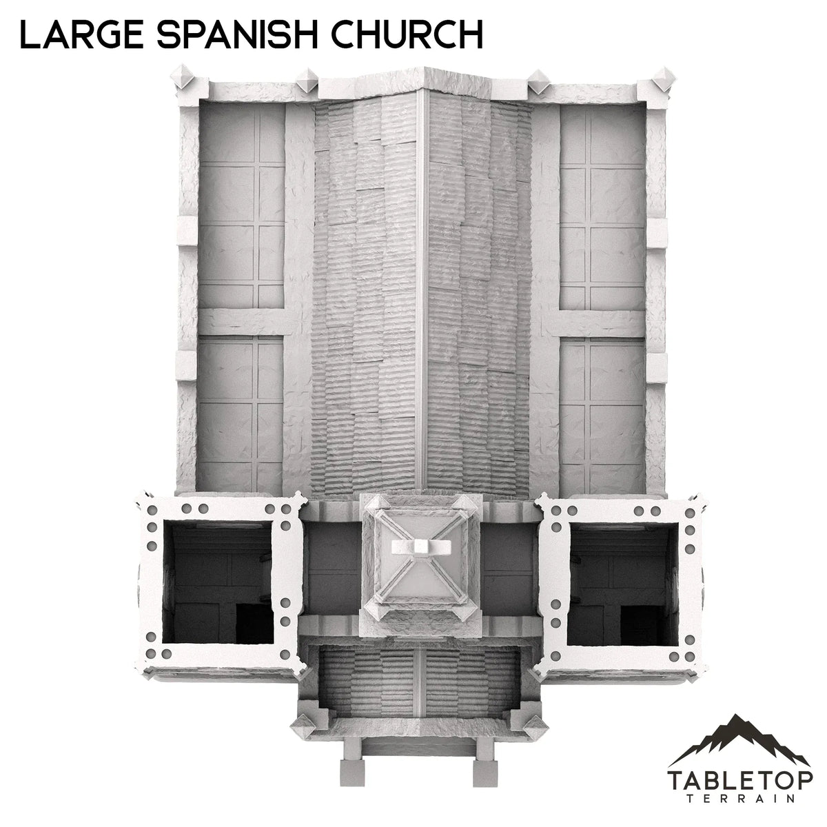 Large Spanish Church - Old Wild Western Rush