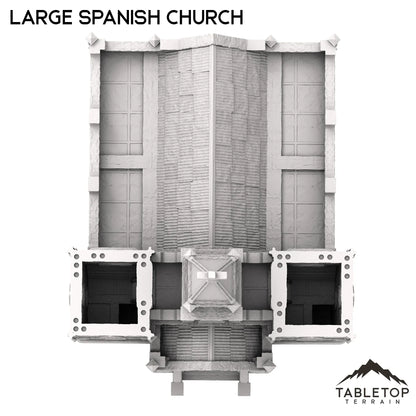 Large Spanish Church - Old Wild Western Rush