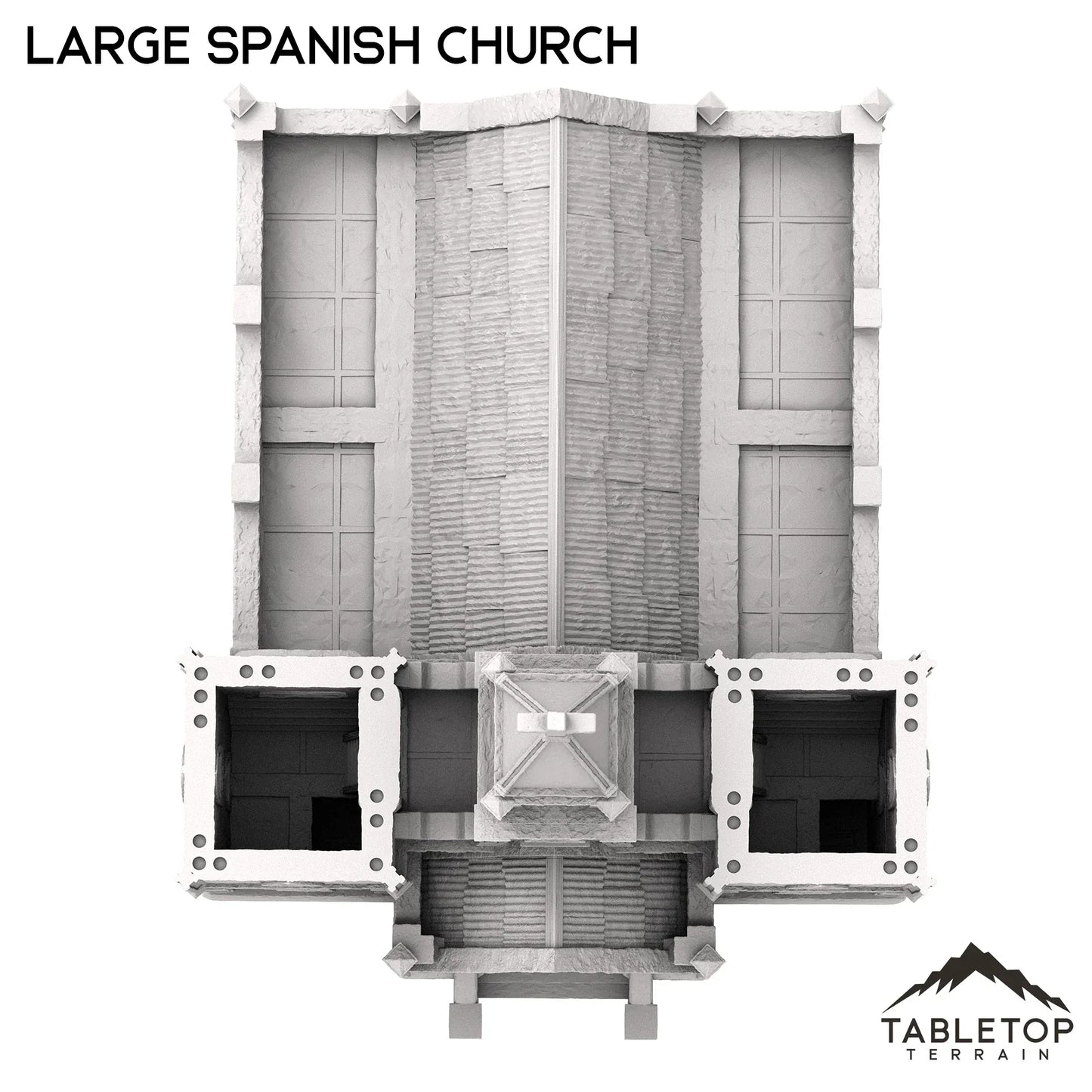 Large Spanish Church - Old Wild Western Rush
