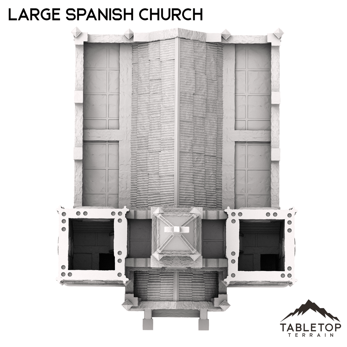 Large Spanish Church - Old Wild Western Rush