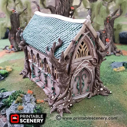 Living Hall - Elven Building