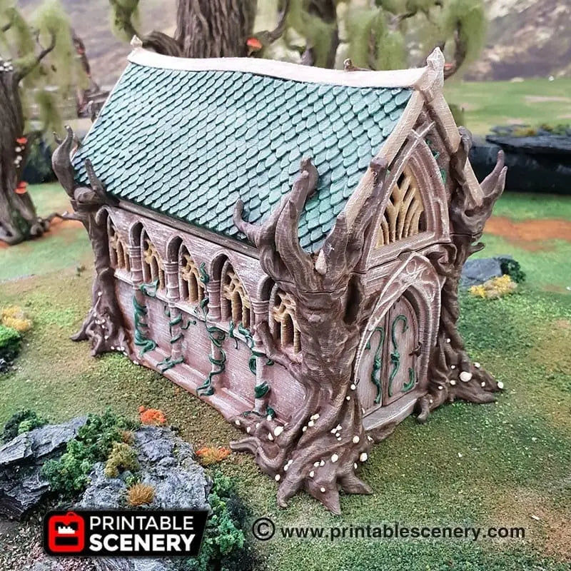 Living Hall - Elven Building