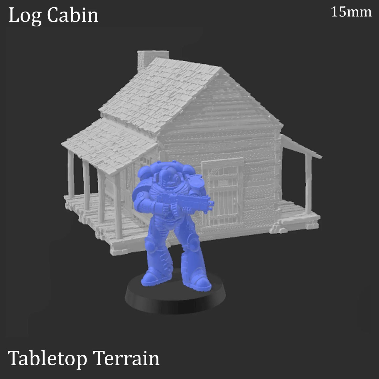 Log Cabin - Wild West Building