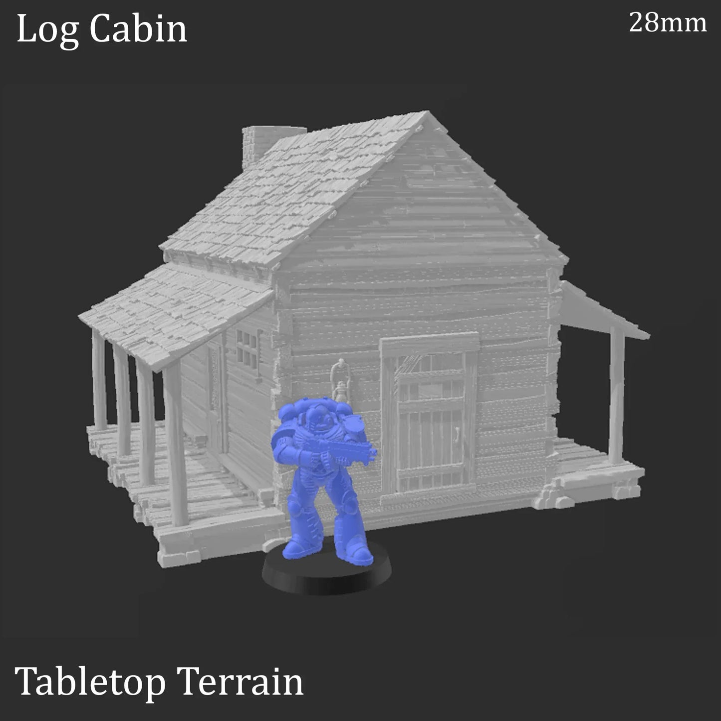 Log Cabin - Wild West Building